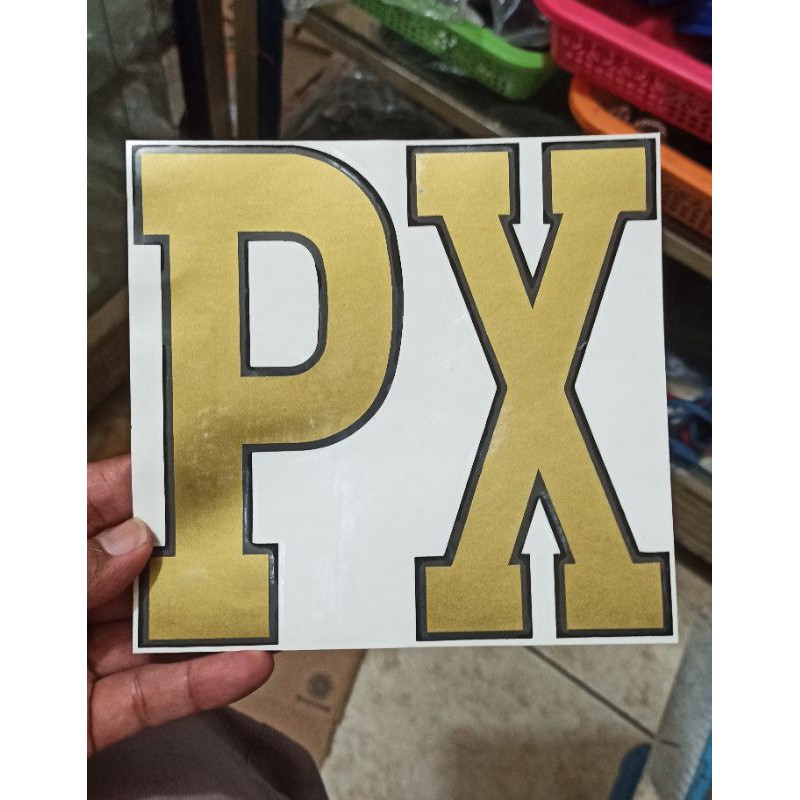 Sticker Vespa PX
