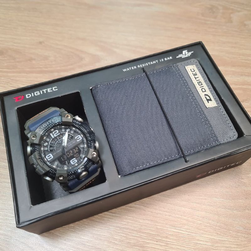 JAM TANGAN DIGITEC PRIA ORIGINAL DA-2118 BOX DOMPET/ DA-3118 JAM TANGAN DIGITEC ORIGINAL 100%