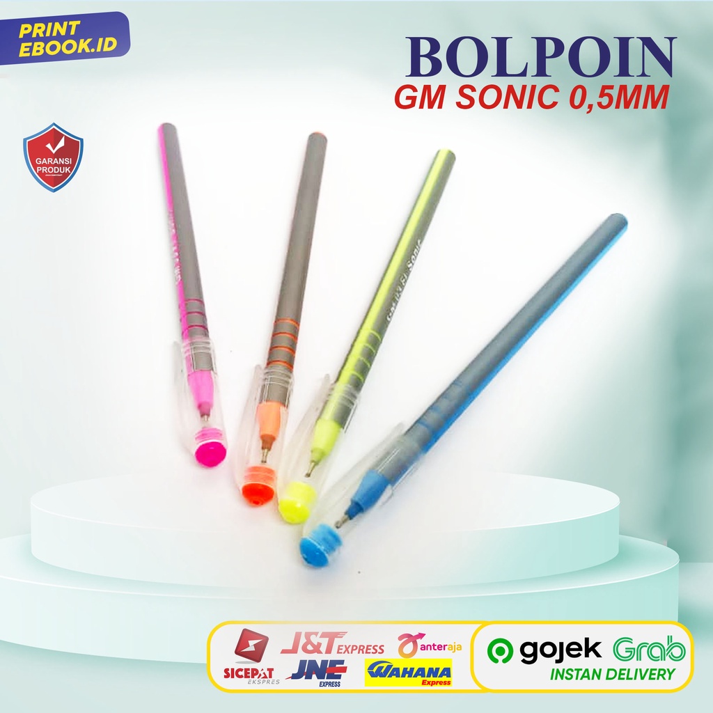 

ATK Bolpoin GM Sonic 0,5 mm Black