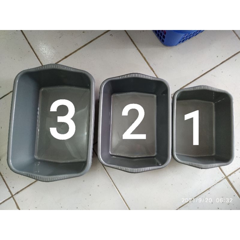 Giltbite_ Bak Plastik Kotak Jumbo Hidroponik Bak Pasir Kucing Besar