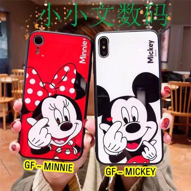 CASING HP IMPORT FUZE CASE GLASS PREMIUM IPhone 6 6s Oppo A3s F9 A5s A7 A37 Neo 9 Realme 2 Pro C1