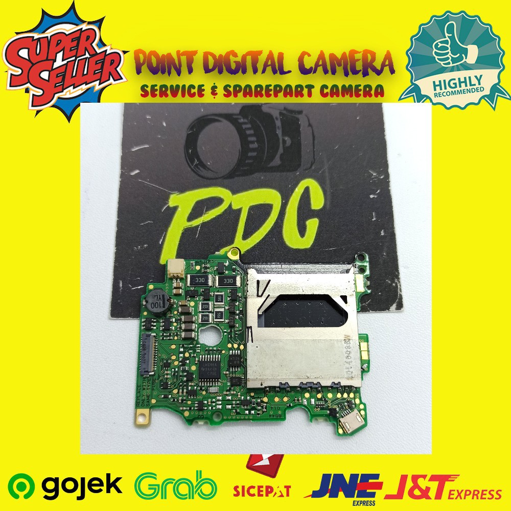 PCB Board Memory Card Slot Canon 450D 500D 1000D