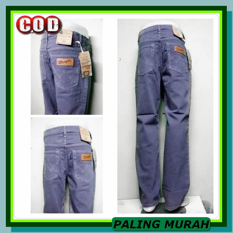 Celana Jeans Pria Lea Hitam Standart Reguler Original Denim 28 Sa YE141 Celana Jeans Denim Bandung W