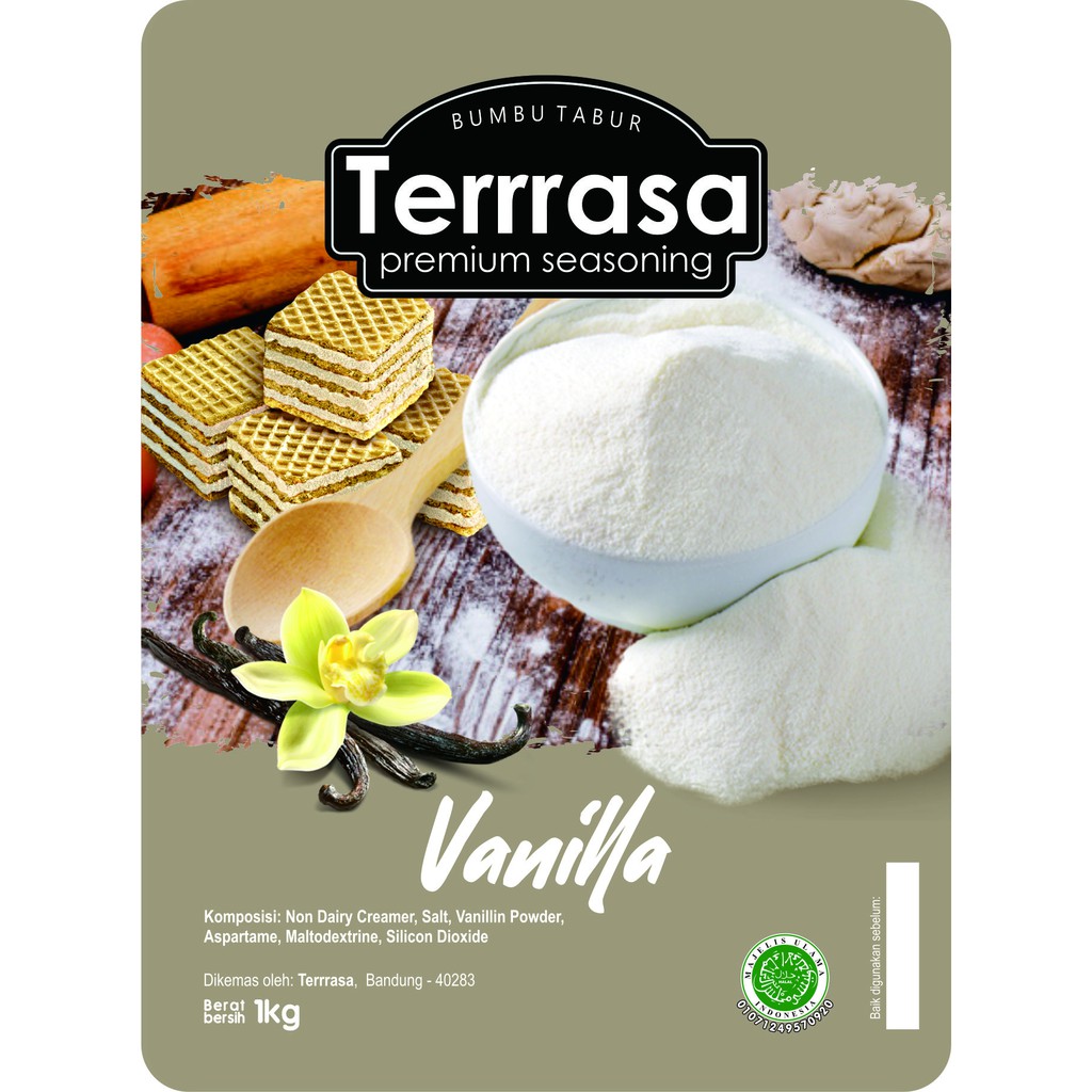 

Bumbu Tabur Rasa Vanilla Milk 1kg Perasa Bubuk uuntuk Snack atau Cemilan