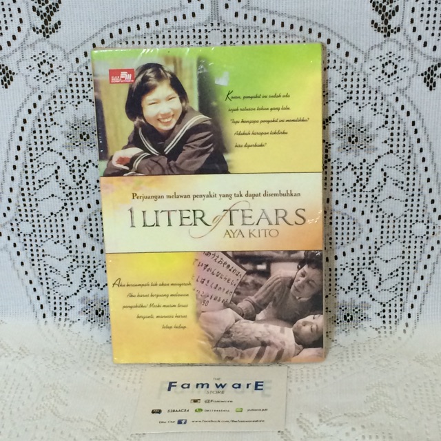 Novel Kisah Nyata: 1 Liter Of Tears - Aya Kito