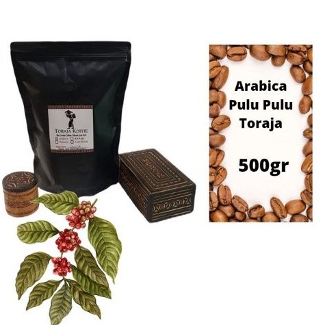 

Kopi Arabica Toraja PuluPulu Grade1 500 gr Kopi Toraja Arabica