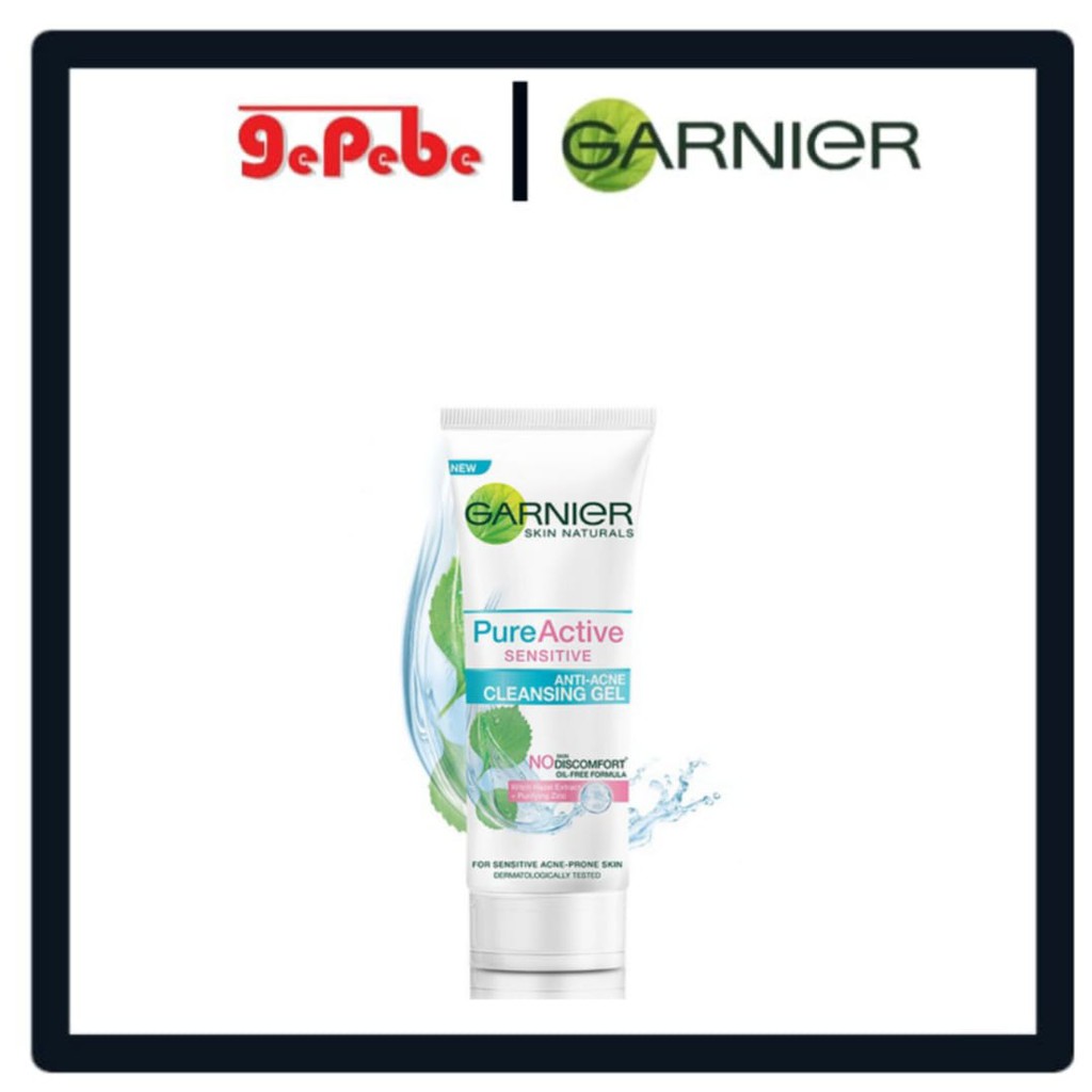 Garnier Pure Active Sensitive Gel 50ml &amp; 100ml