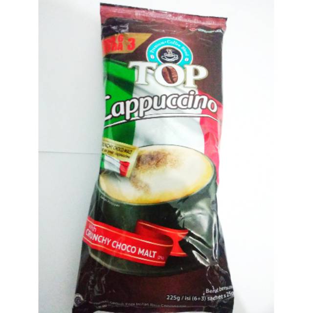 

Kopi Top Cappuccino (9 sachet x 25 gr )