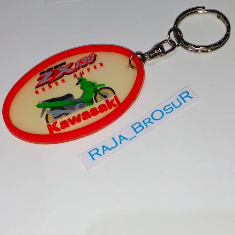 Gantungan Kunci Aksesoris/Key Chain Accessories Kawasaki Kaze ZX 130 Baby Ninja