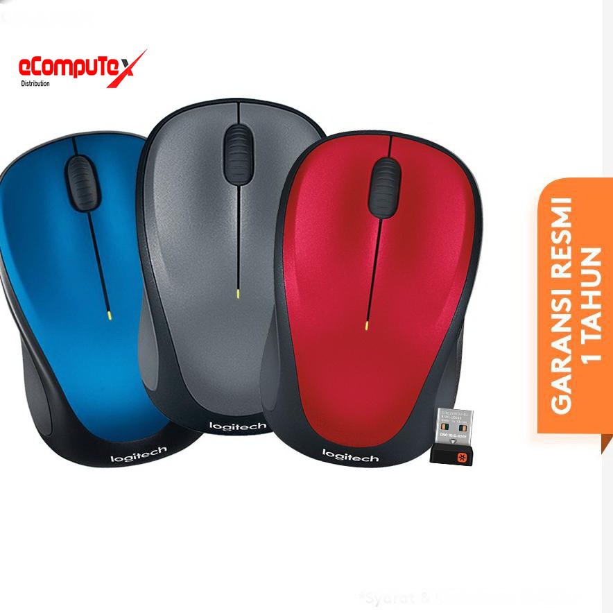 MOUSE WIRELESS LOGITECH M235 (GARANSI RESMI)