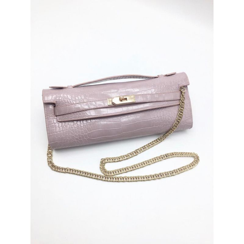 LONG KELLY CROCO GLOSSY