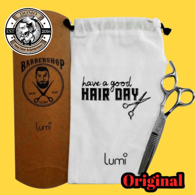 gunting sasak penipis lumi original