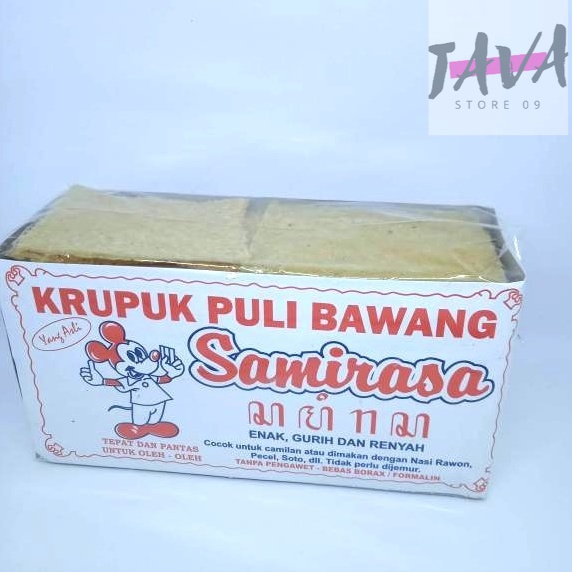 

KRUPUK PULI BAWANG SAMIRASA