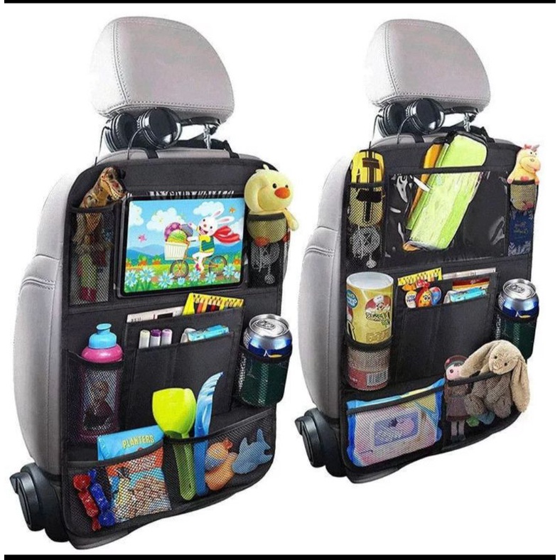 Car Seat Organizer atau Jaring Penyimpanan Multifungsi