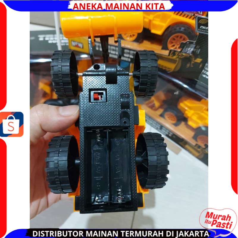 RC Beko Excavator Truk Engineering Mainan Anak Remote Control