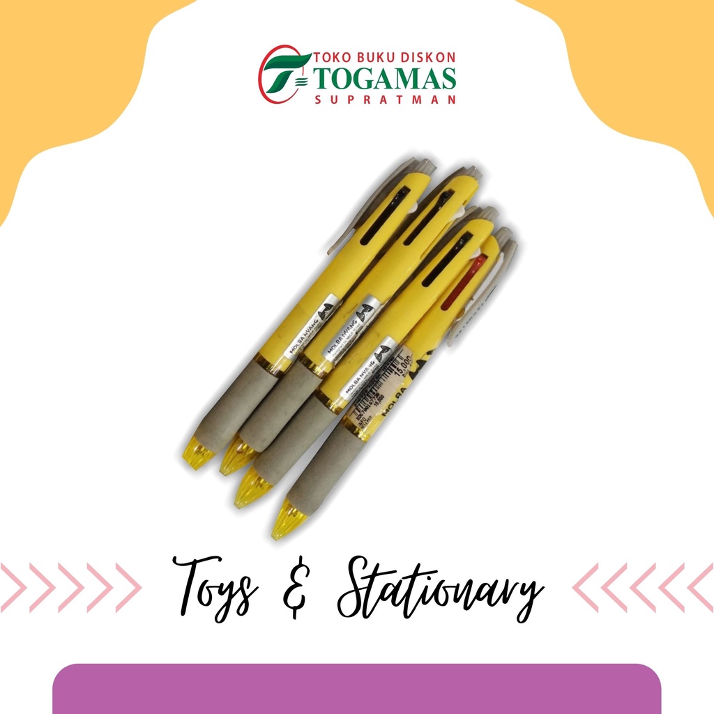 

BALLPEN 2W + PENSIL 390928 MOLBA NYANG