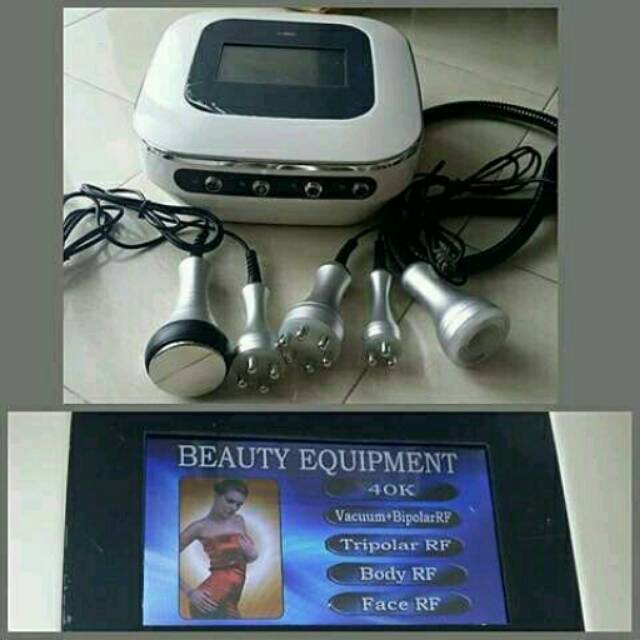 5 in 1 Multi Polar RF plus Cavitation & Vacuum Body