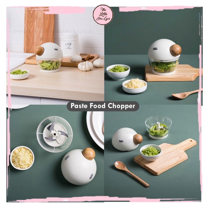 Pastel Food Chopper (Alat Penggiling Daging, Bawang, Cabai Serbaguna) 500ml