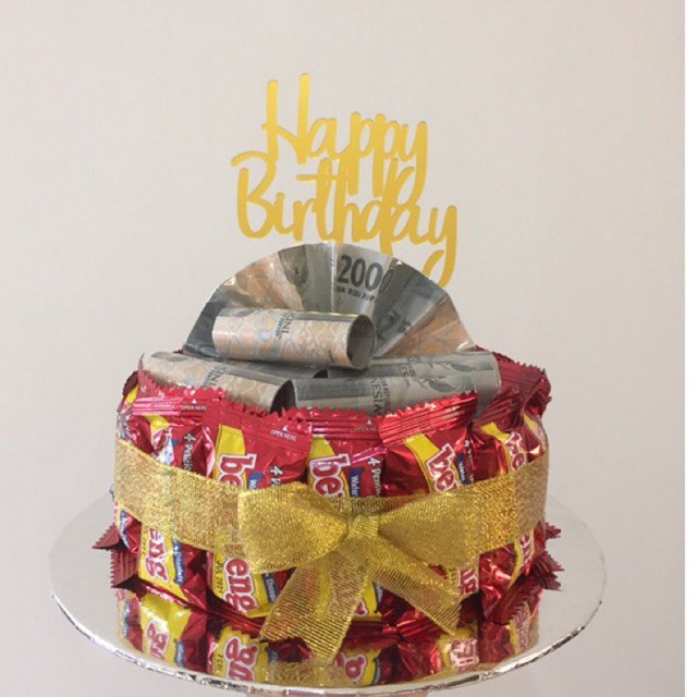 Money cake kue uang kue snack