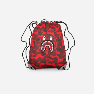  HD CUSTOM Tas  Serut String Bag A BATHING APE BAPE CAMO  