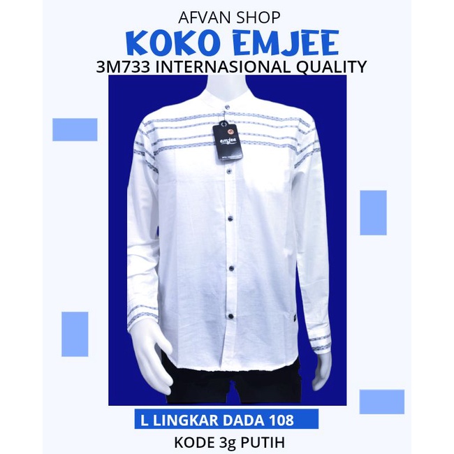 Kemeja Koko EMJEE original murah
