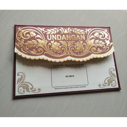 UNDANGAN PERNIKAHAN MURAH - KODE HC-9915