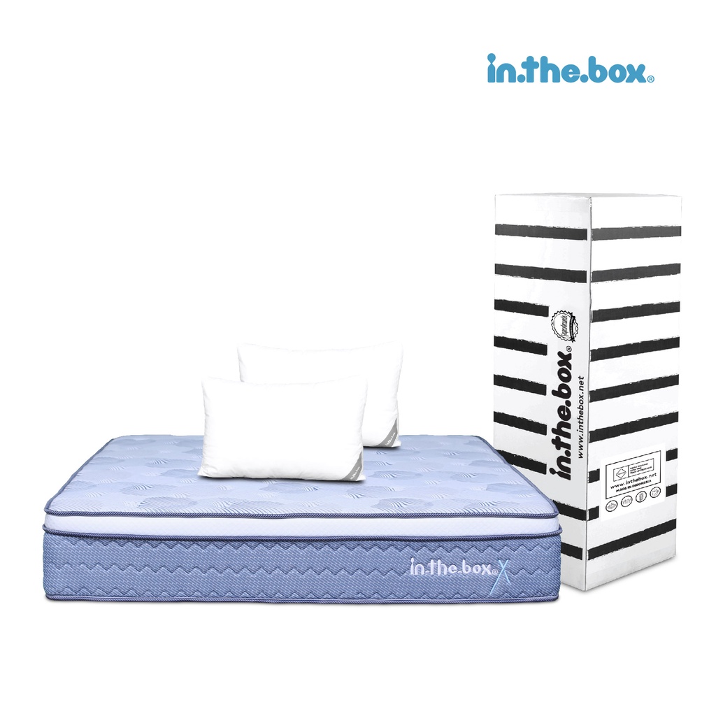 INTHEBOX X (Plush Top) Kasur Spring Bed - FREE Bantal | Ukuran Kasur 90x200, 100x200, 120x200, 140x200, 160x200, 180x200, & 200x200 | kasur berkualitas Image 8