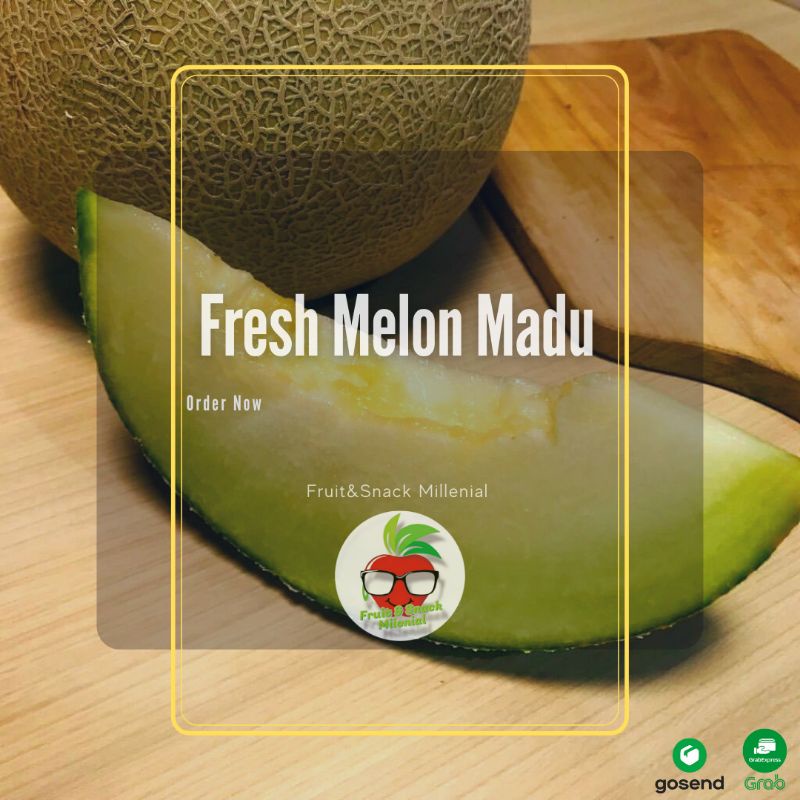 

Melon Madu 1 Pcs (Bobot 1,5kg-2kg)