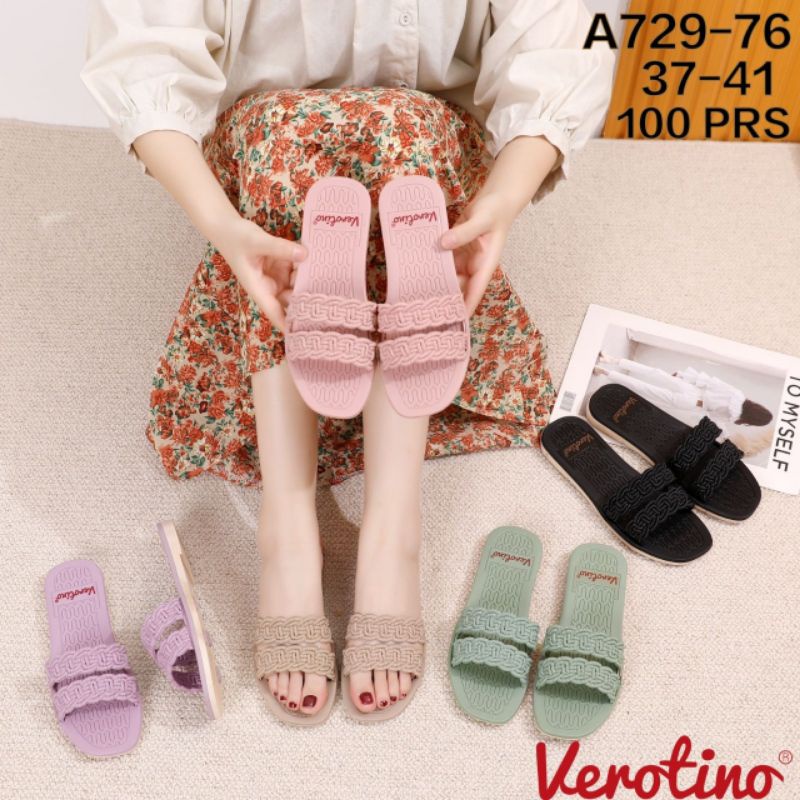 Sandal Wanita Jelly Karet Veritino 729 Import