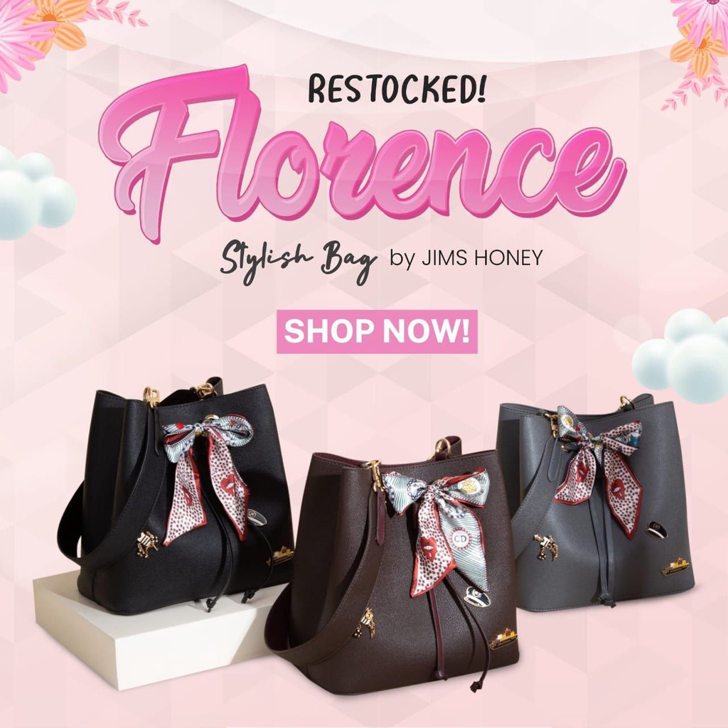 Florence Bag || By Jims Honey || Tas Wanita Elegant || Best seller || Original Jims Honey