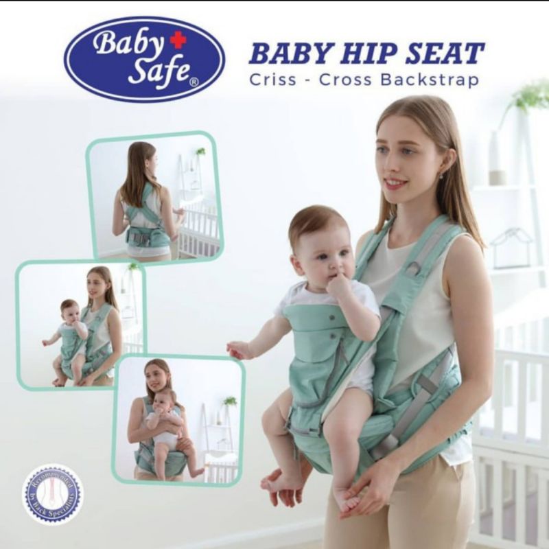 Baby safe Hip Seat Criss-Cross Backstrap