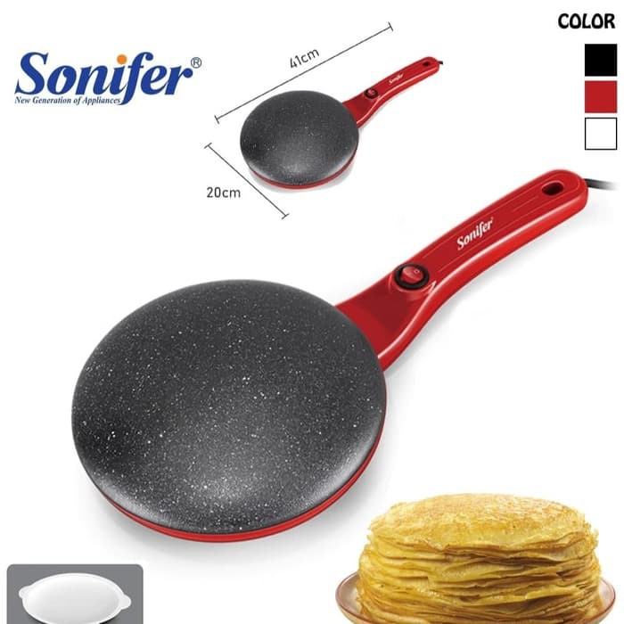 Sonifer Crepe Maker SF-3038 Alat Panggangan Crepes Elektrik Creper