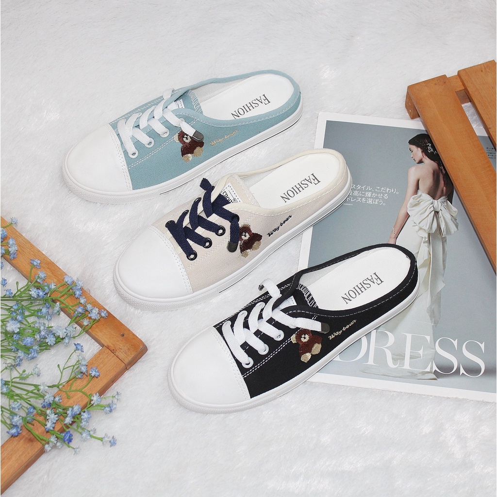 NS10111 Free Box Sepatu Sneakers Wanita Import Sepatu Wanita Korea Sepatu Kekinian Sepatu Kasual Wanita Import