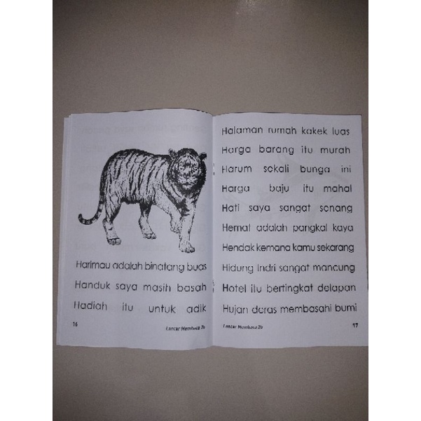 buku lancar membaca 2b 32 halaman (16x24cm)