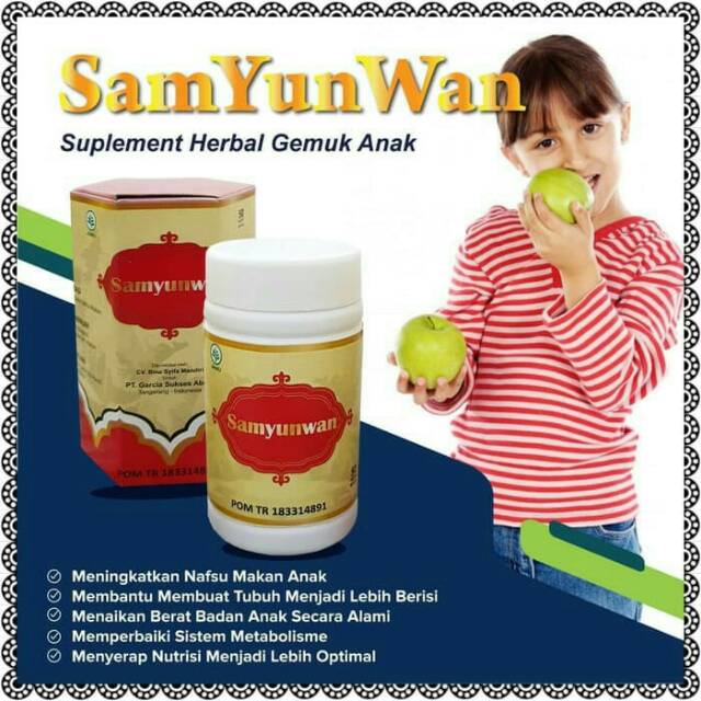 SamYunWan BPOM - HERBAL GEMUK BADAN SAMYUN WAN