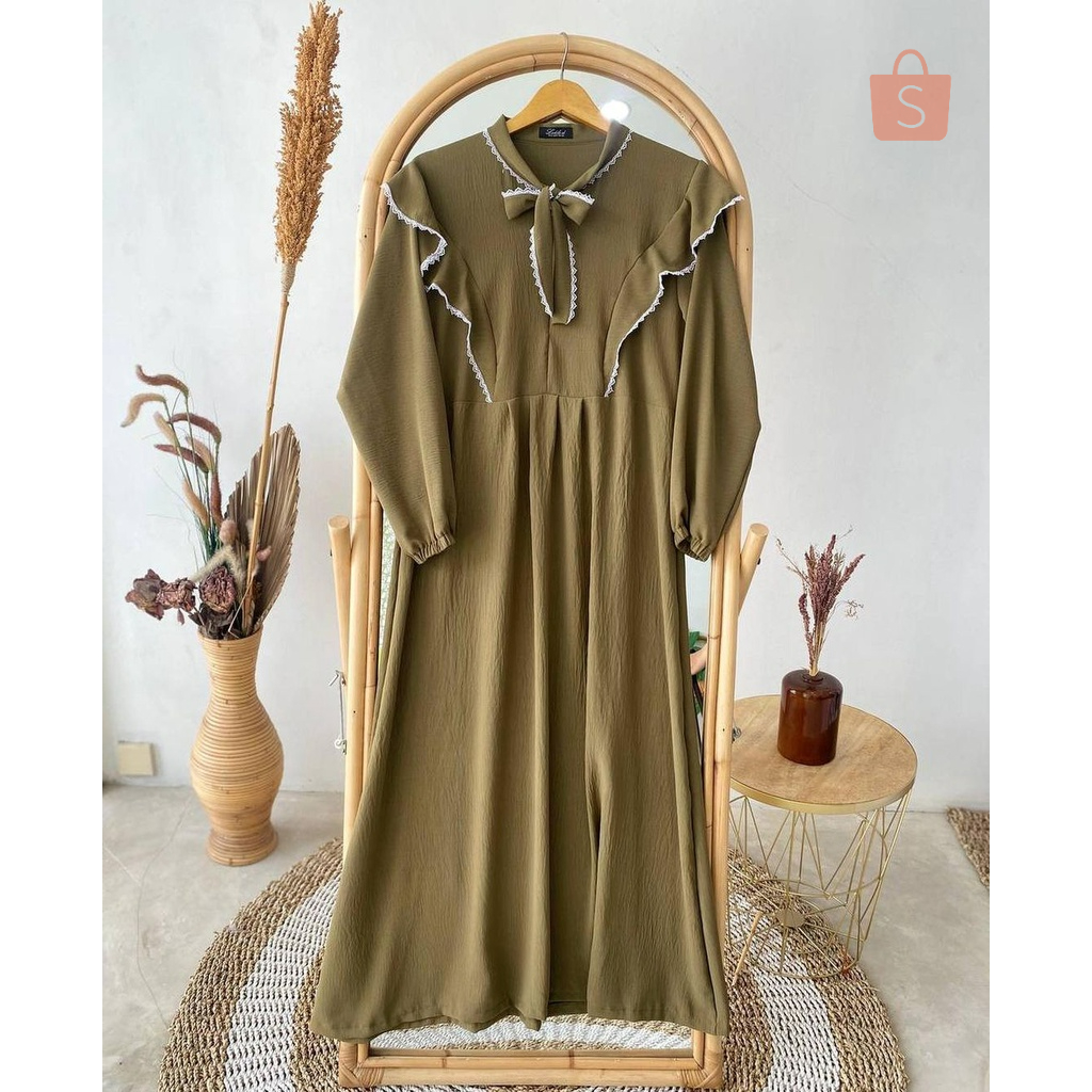 FELITA DRESS OVERSIZE GAMIS MUSLIM AIRFLOW PREMIUM