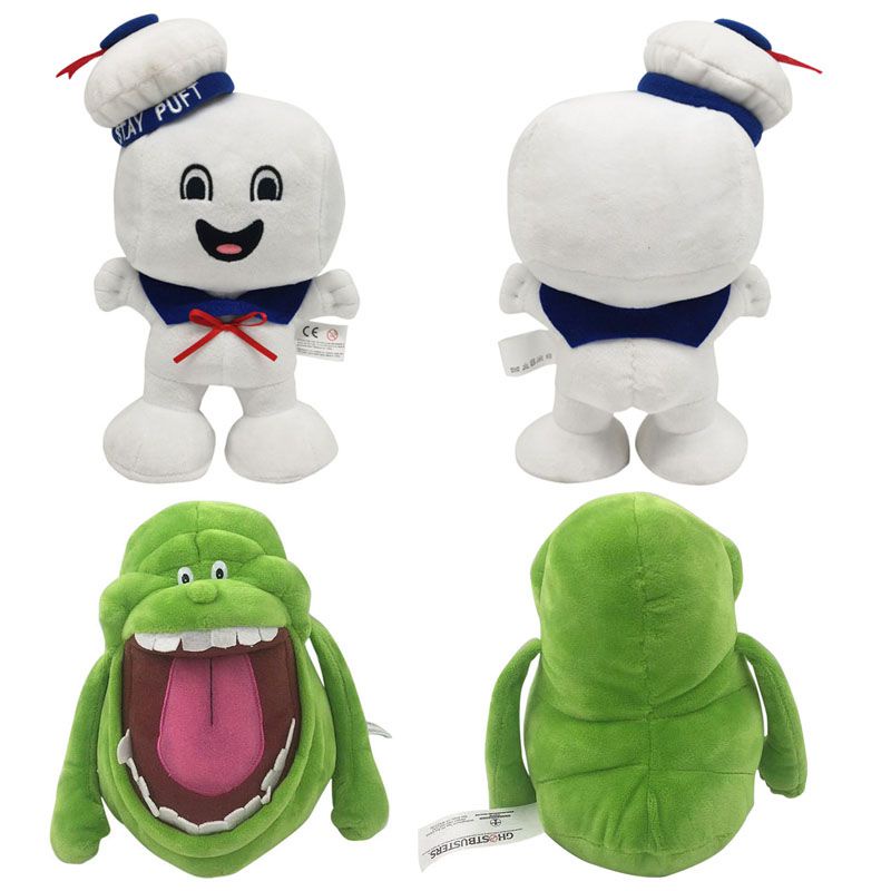 20cm Mainan Ghostbusters Slimer Plush Doll Soft Stuffed Cute Ghost Stuffed Toy Kids Gift Boneka