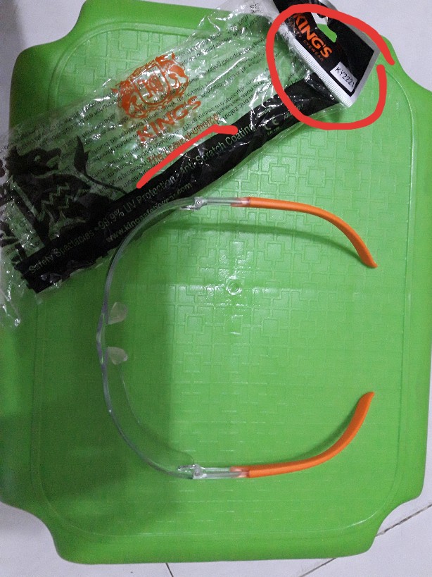 Kacamata Safety Kings Ky 2221 Clear