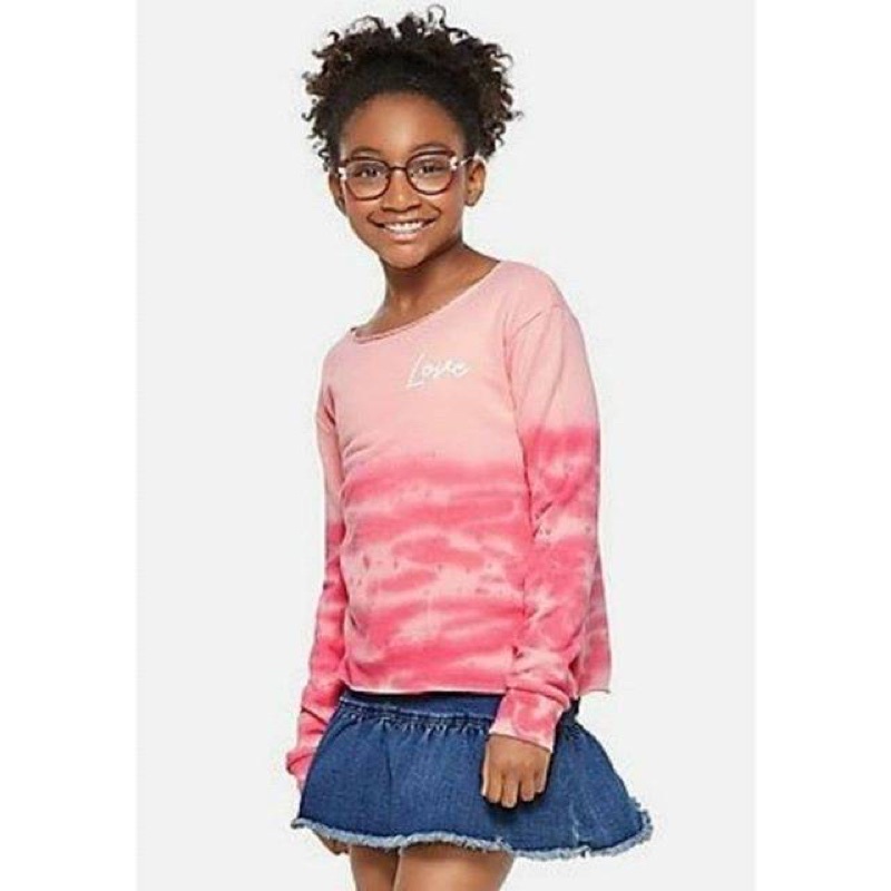 Justice Sweater Pink for Girl (Sweater Justice Original Anak Perempuan)