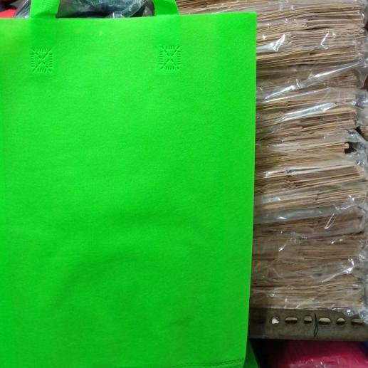 

❈ Tas spunbond handle uk 30x40x8/Goodie bag/tas kain polos ♢