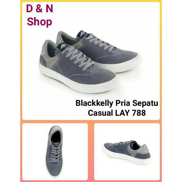 Cibaduyut Online - Sepatu Pria Sneakers LAY 788 by Blackkelly Bandung