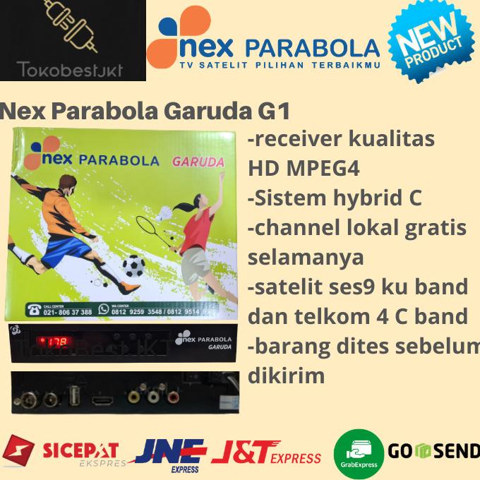 {{{{{{] Receiver Nex Parabola Garuda G1 HD TV
