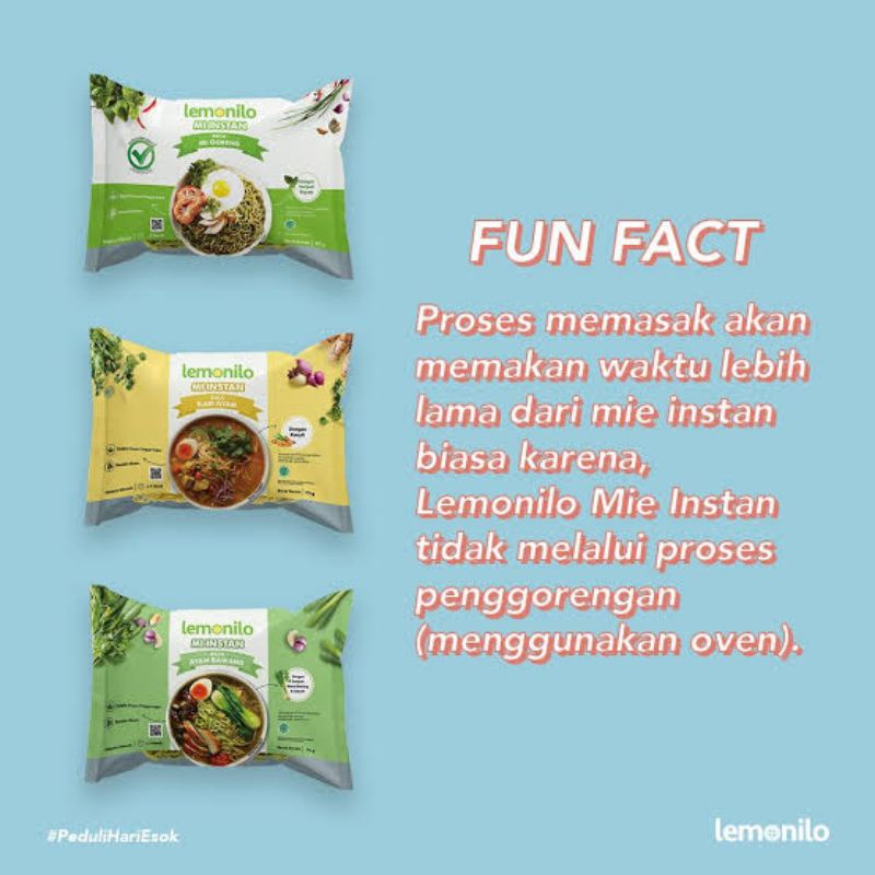 

Mie Instan Sehat Lemonilo