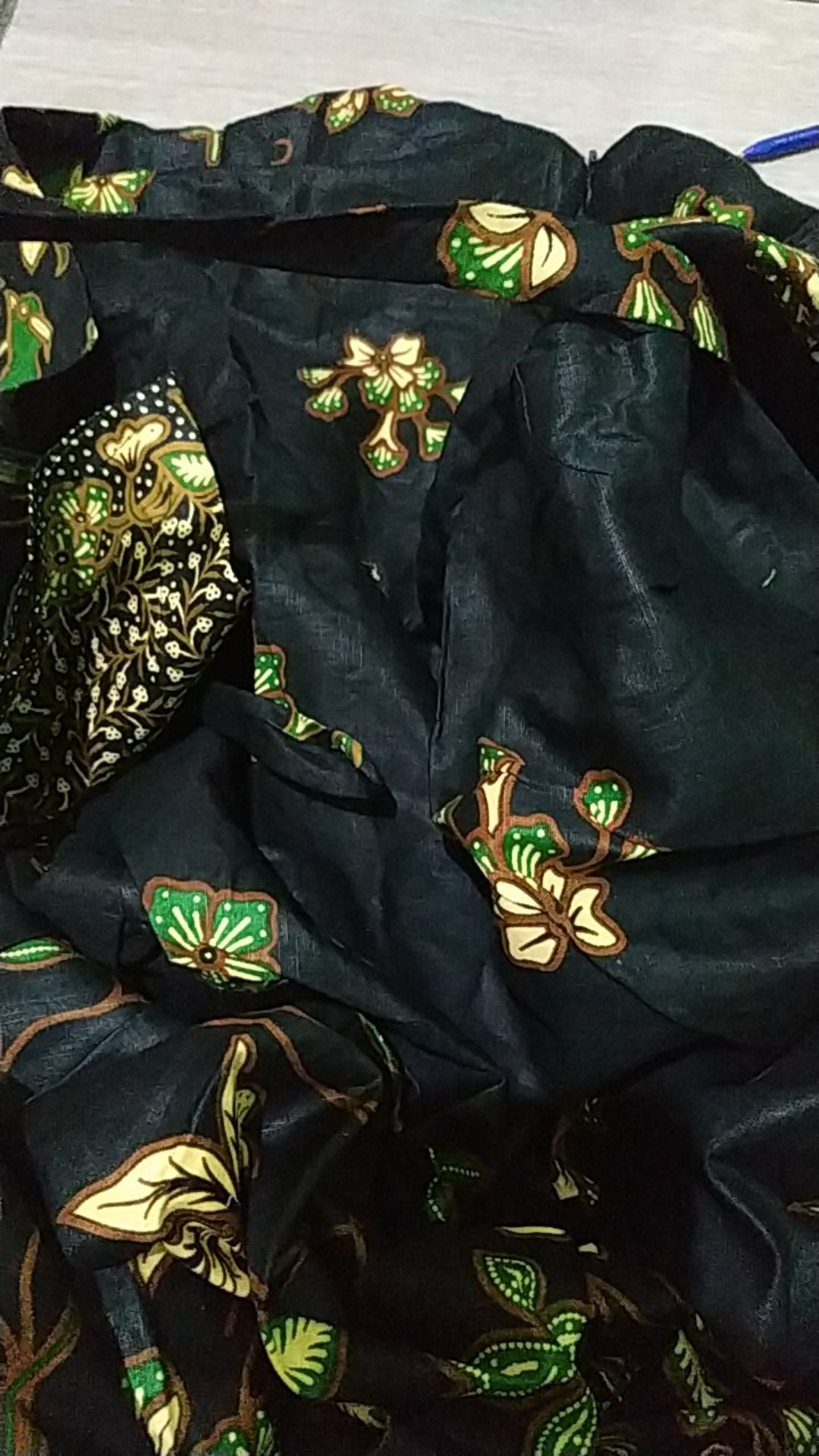Gamis Batik Manggar,sekar,cantik, Kubis,kupu,padi,daun/cod