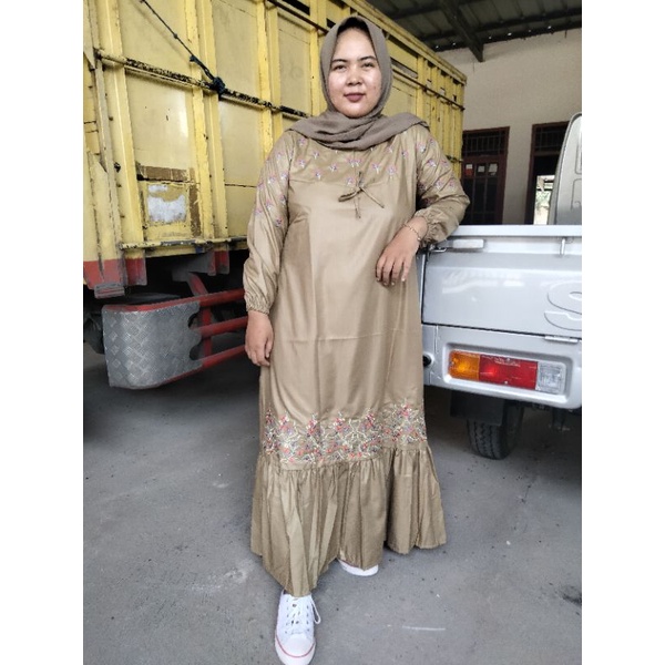 (COD)GAMIS TOYOBO BORDIL BUNGA KECIL