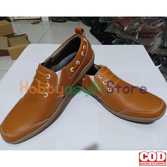COD SEPATU PRIA CASUAL KULIT ASLI TREND 2020