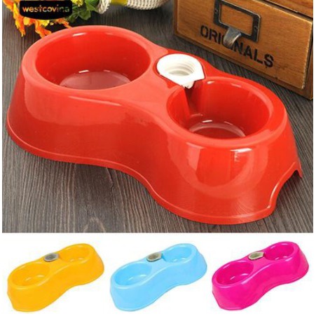 PETBOWL TEMPAT MAKAN DAN MINUM MANGKOK OTOMATIS ANJING KUCING BAHAN LEBIH TEBAL DAN LEBIH BESAR FEZONE