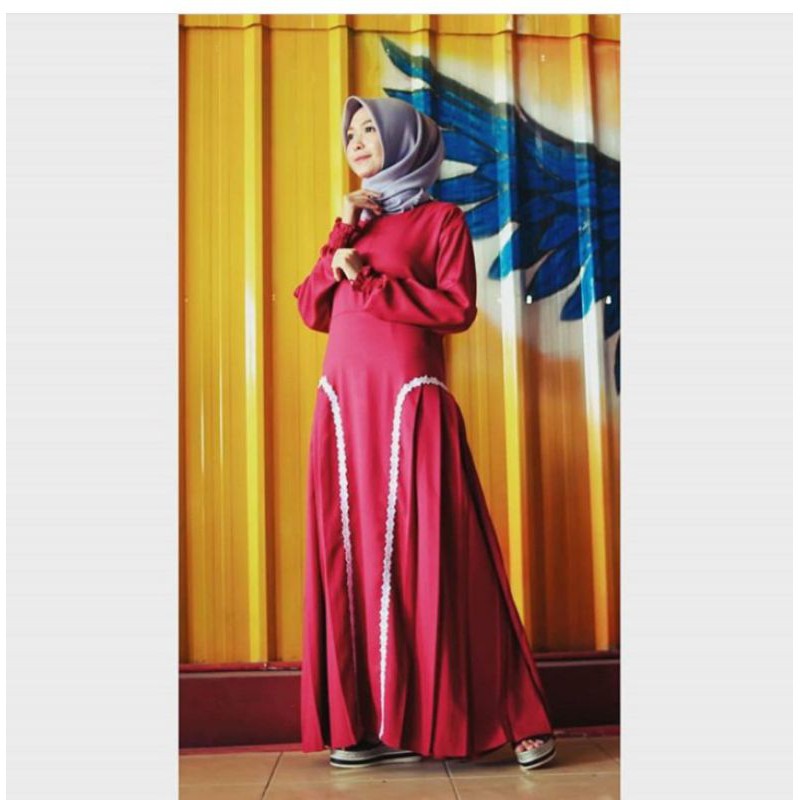 super sale Alwa dress by viola hijab gamis ummahzareen