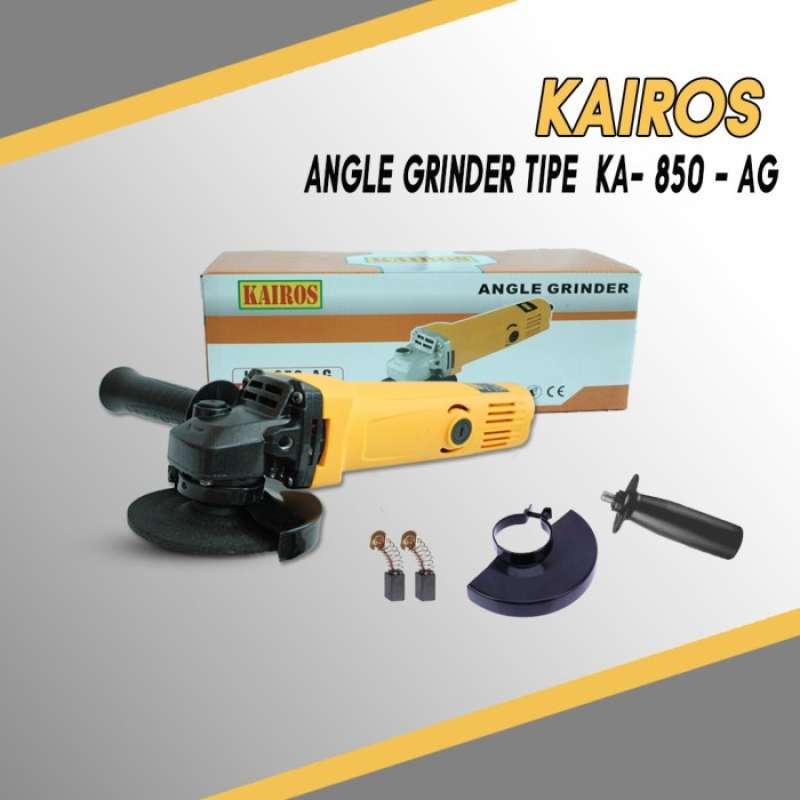 KAIROS Gerinda Maktec Gerinda Tangan Angle Grinder Gurinda Tangan Gerinda Variable Speed 4inch Terba