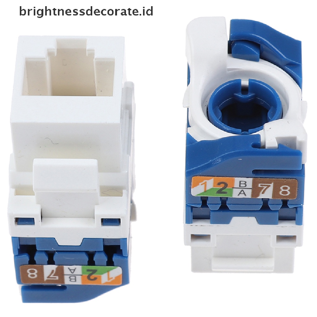 (Birth) 1pc Modul Informasi Jaringan Cat6 Rj45 Untuk Komputer